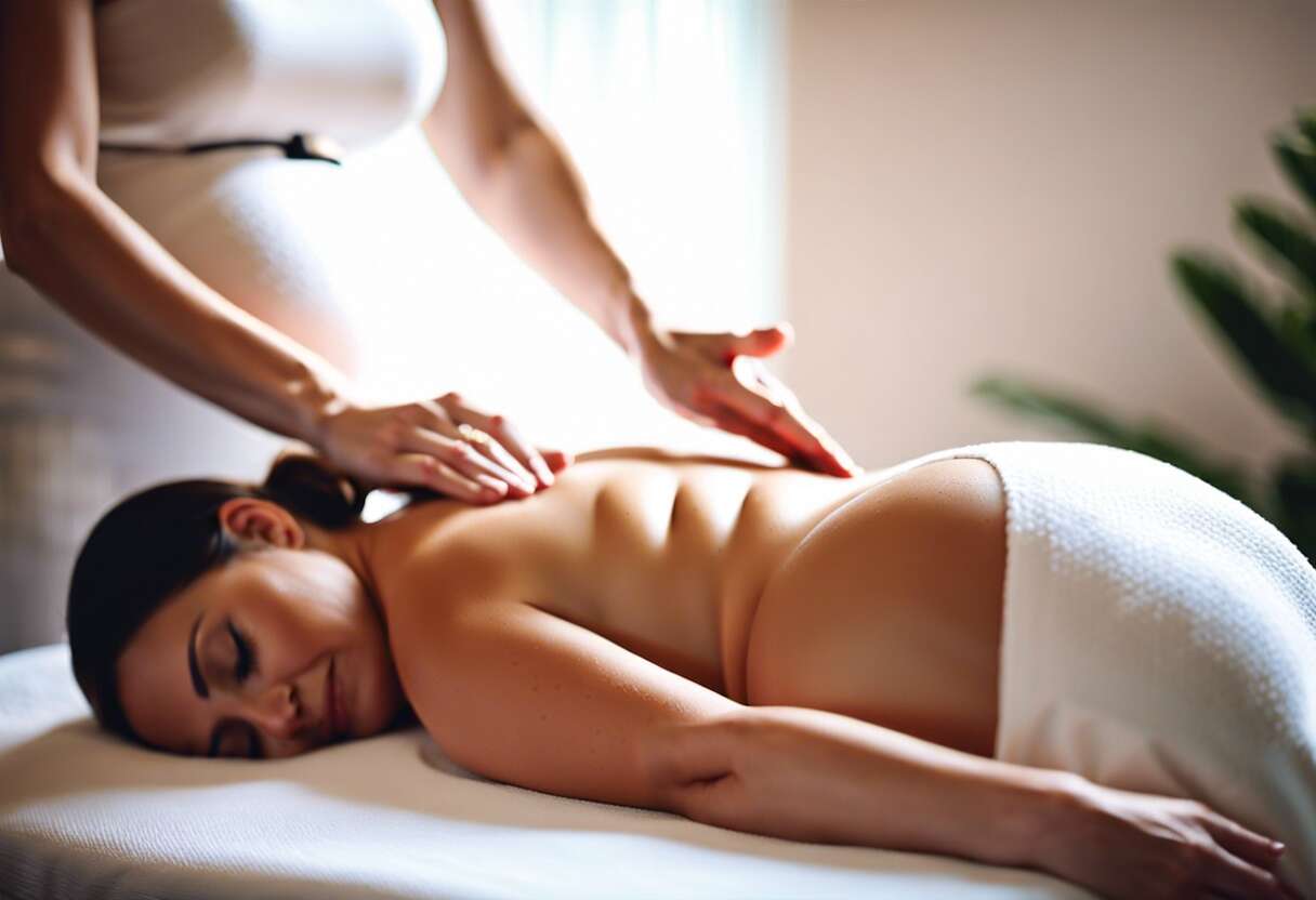 Massage pour soulager les douleurs de grossesse