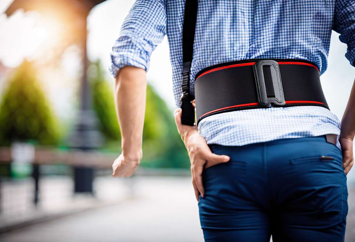 Ceinture lombaire ergonomique : facilité d'utilisation au quotidien