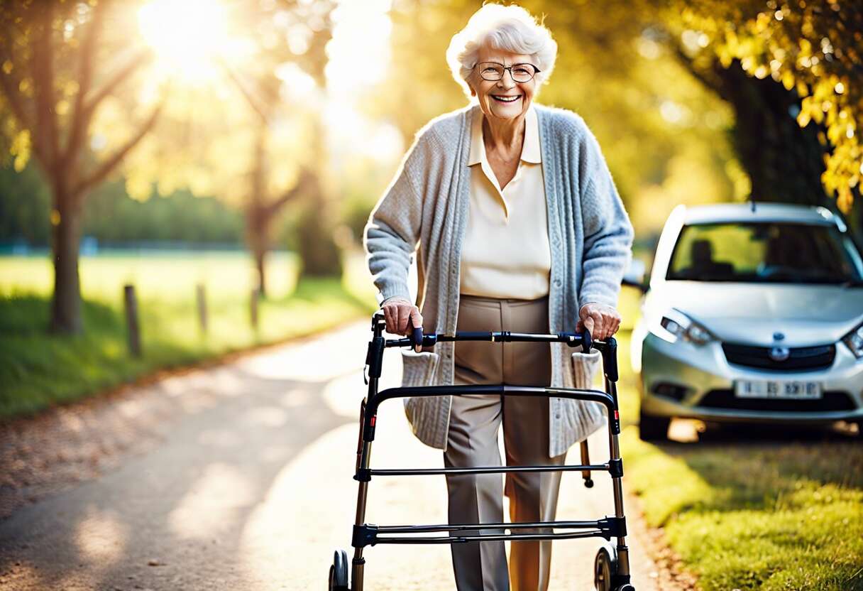 Le déambulateur pliable : une définition