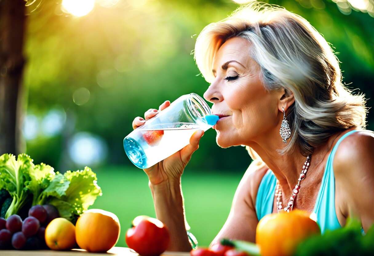Hydratation et ménopause : l'eau au cœur de la détoxification
