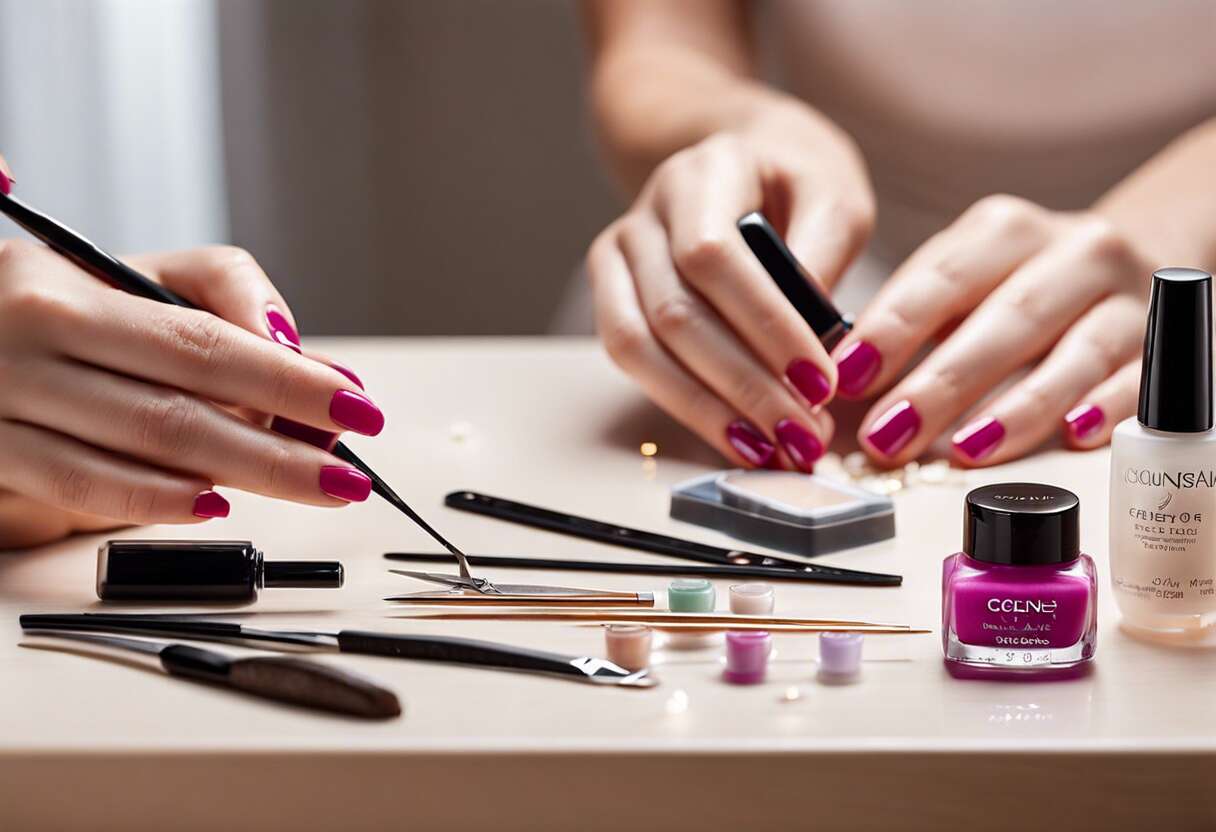 Entretien et soins des ongles après la manucure