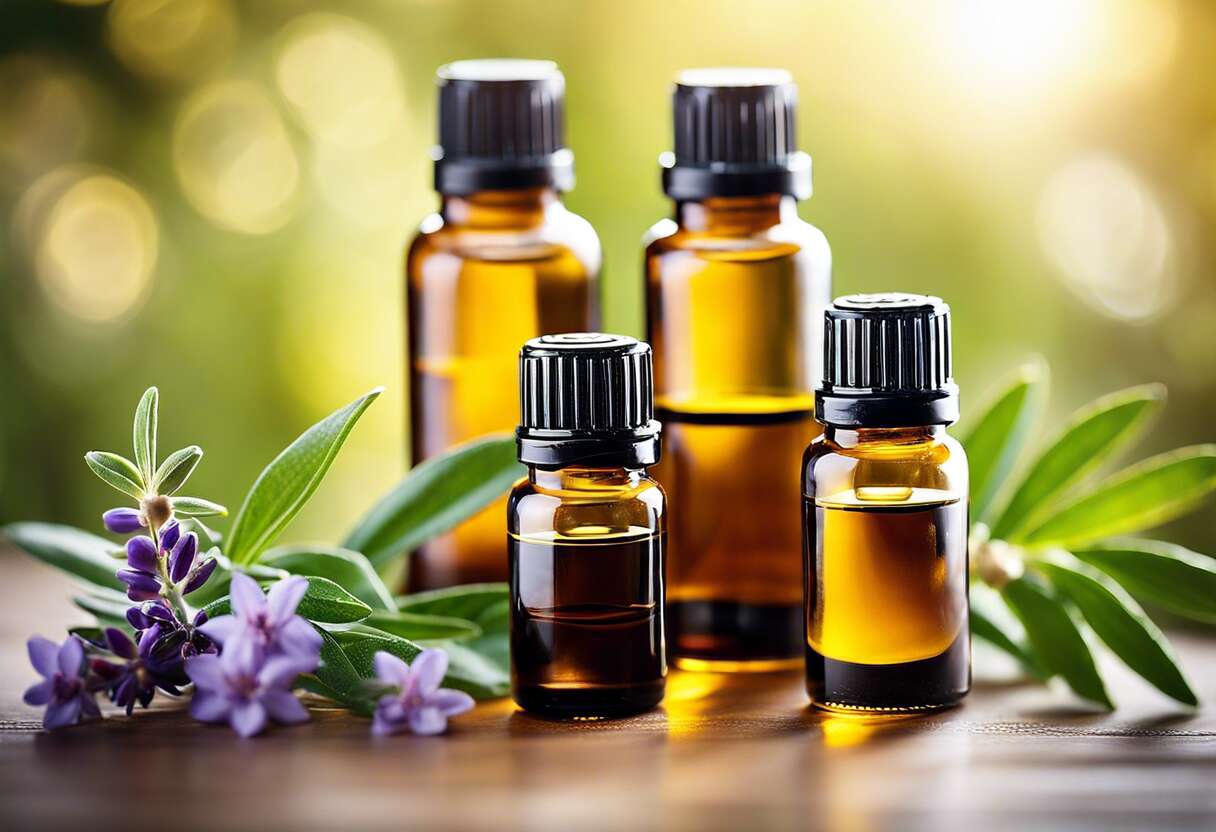 Choix des huiles essentielles adaptées à la maternité