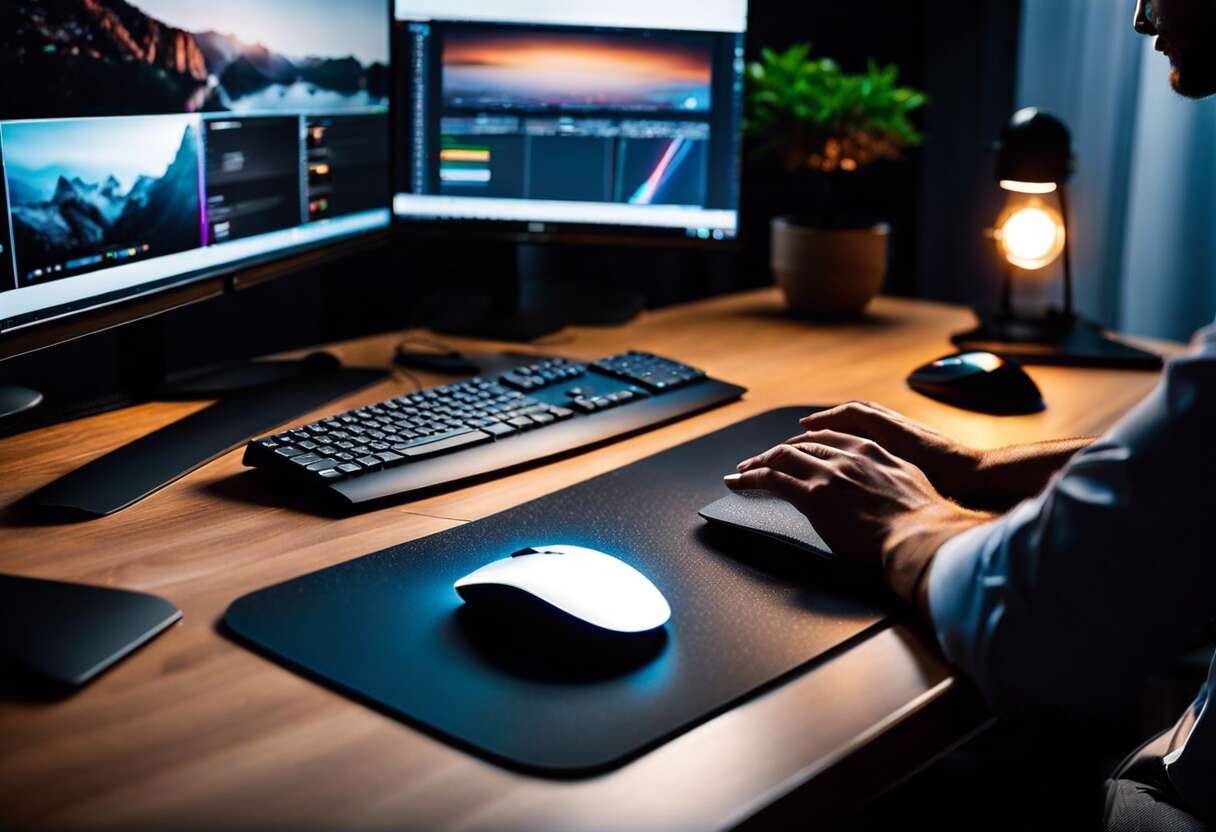 Souris et tapis : un duo à choisir avec soin pour l'efficacité