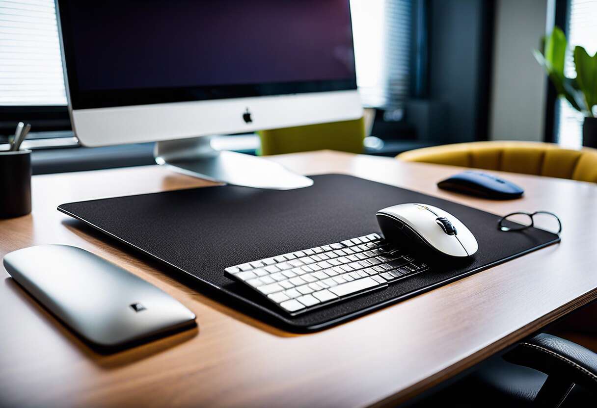 Confort et précision : l'impact d'un bon tapis de souris
