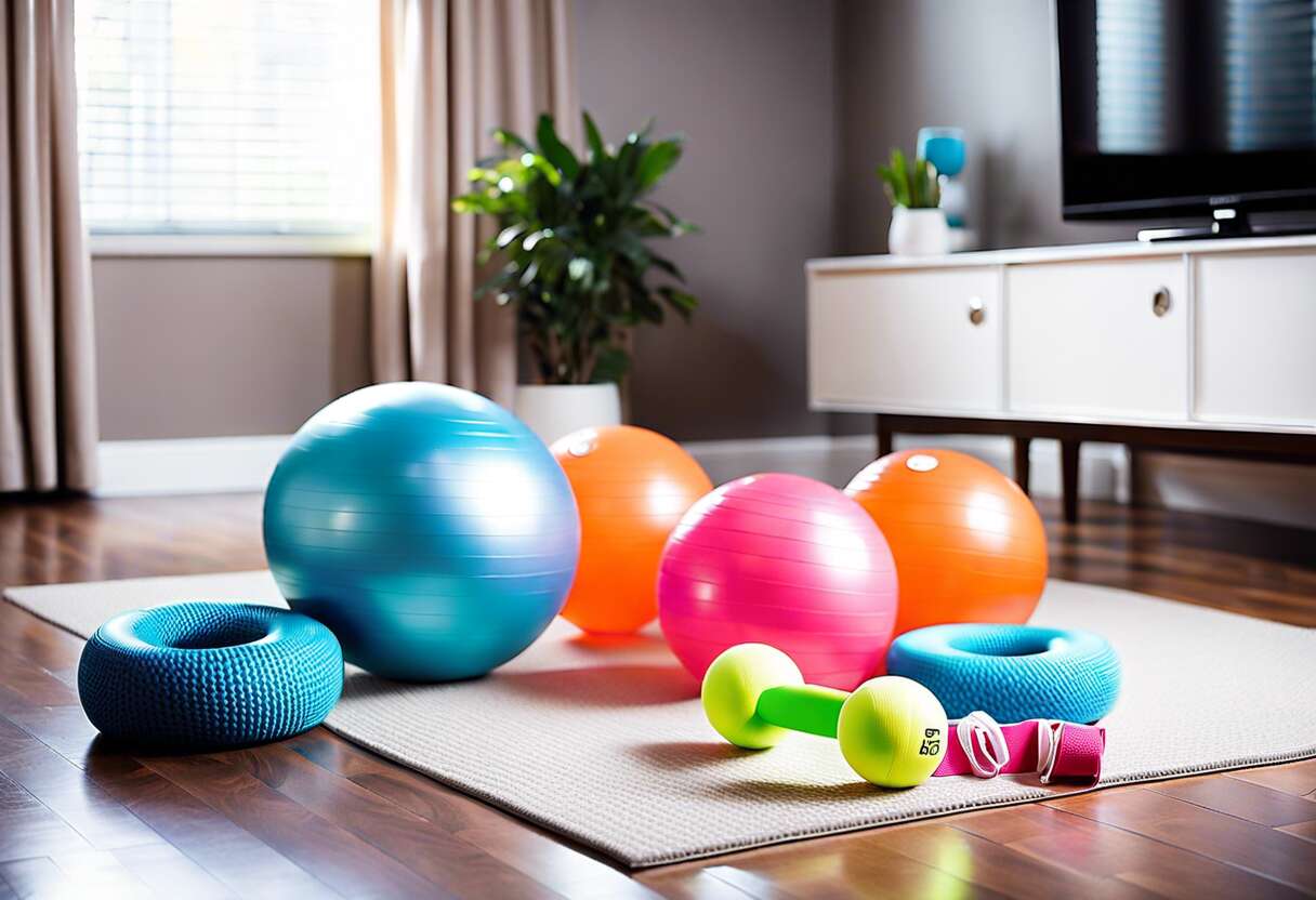 Le ballon de gymnastique : un allié pour la mobilité et l'équilibre