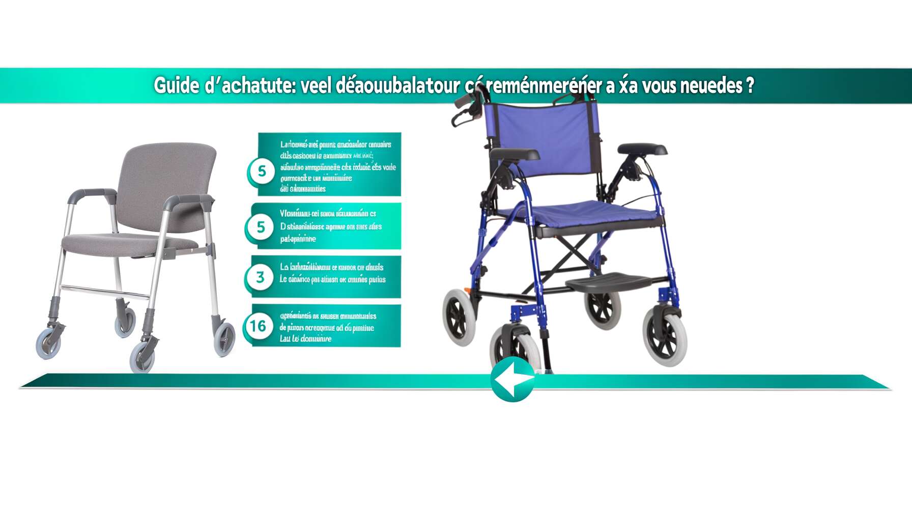 Les différents types de déambulateurs : lequel pour vos besoins ?