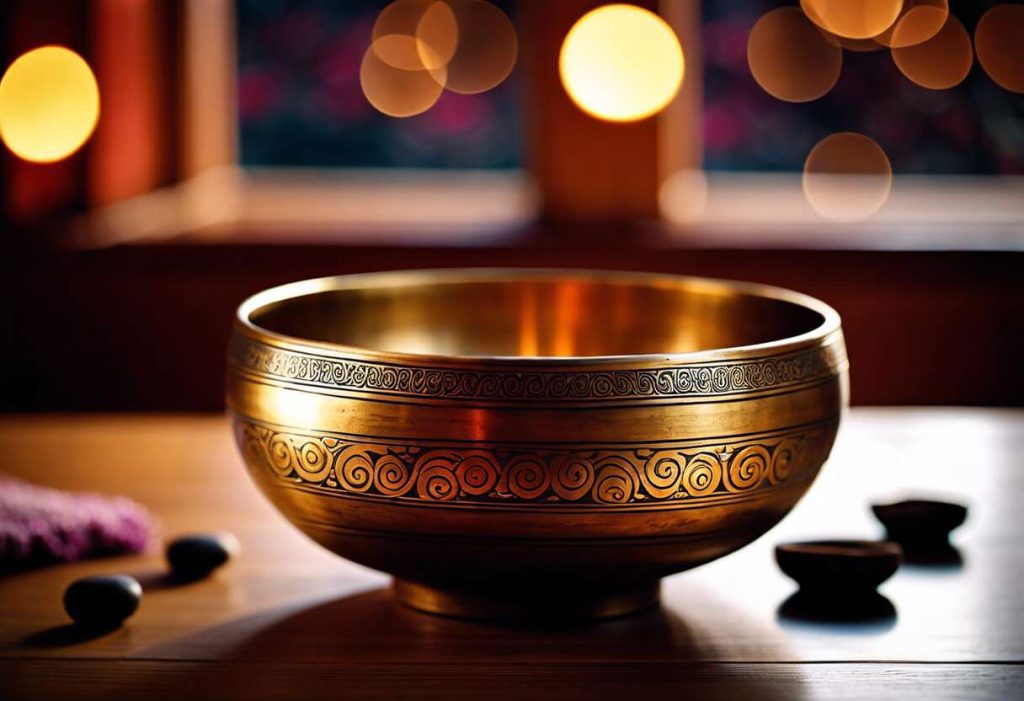 Bol chantant tibétain : allier méditation et sonothérapie