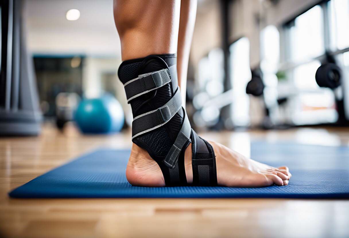 Entorses et rééducation : l'importance d'une chevillère de qualité