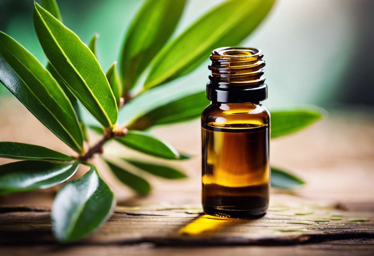 Antiseptique puissant : l'huile d'arbre à thé en première ligne
