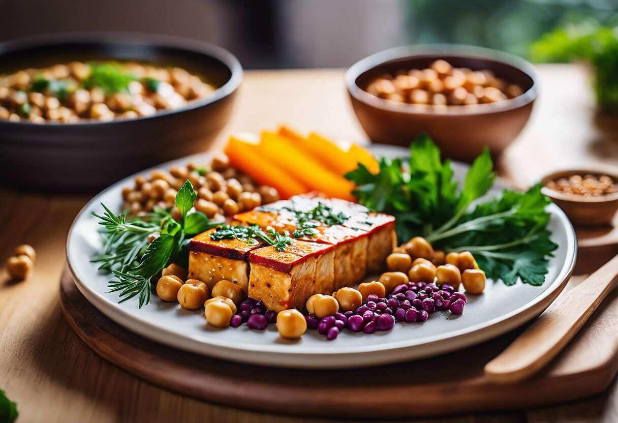 Cuisine végétalienne facile : substituts nutritifs pour remplacer la viande