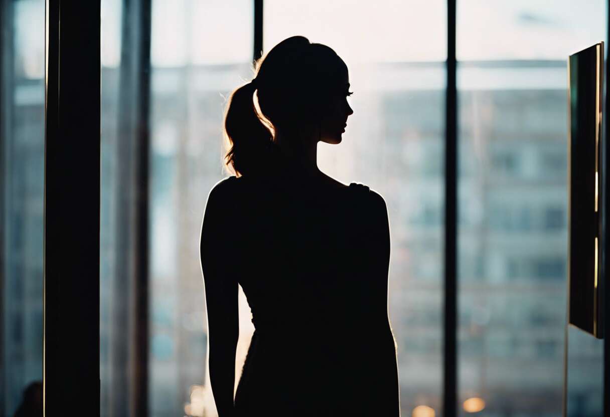 Réflexions devant le miroir : apprécier le changement visuel