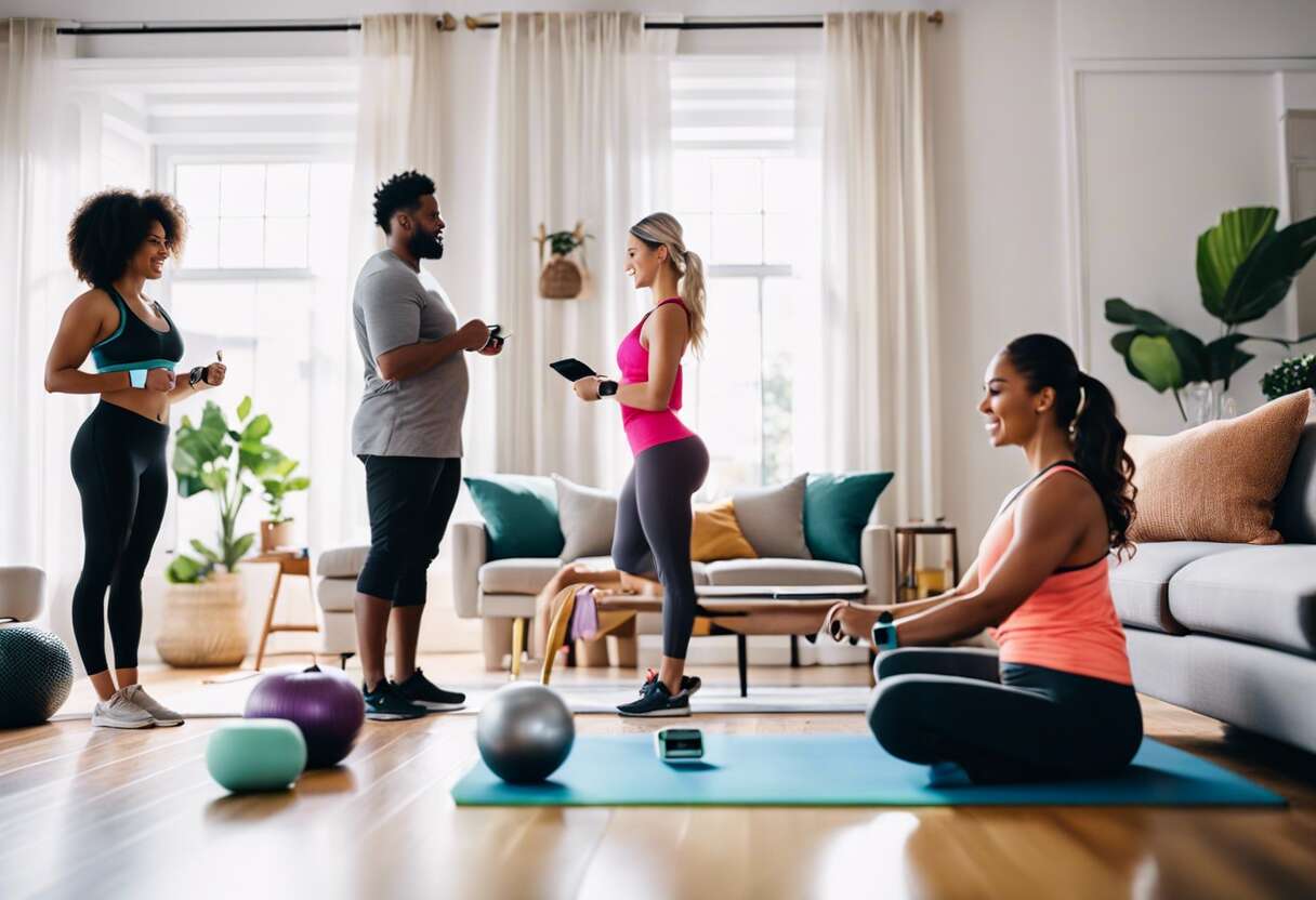 Évaluer son progrès fitness à domicile sans balance