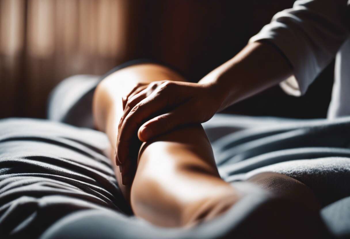 Soulagement des membres : auto-massage pour les jambes et les bras
