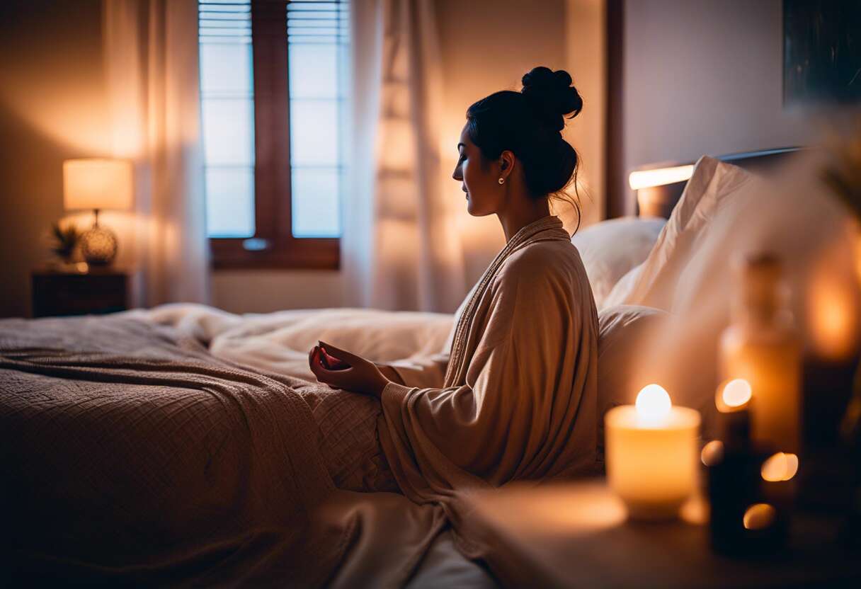 Les rituels apaisants avant le coucher