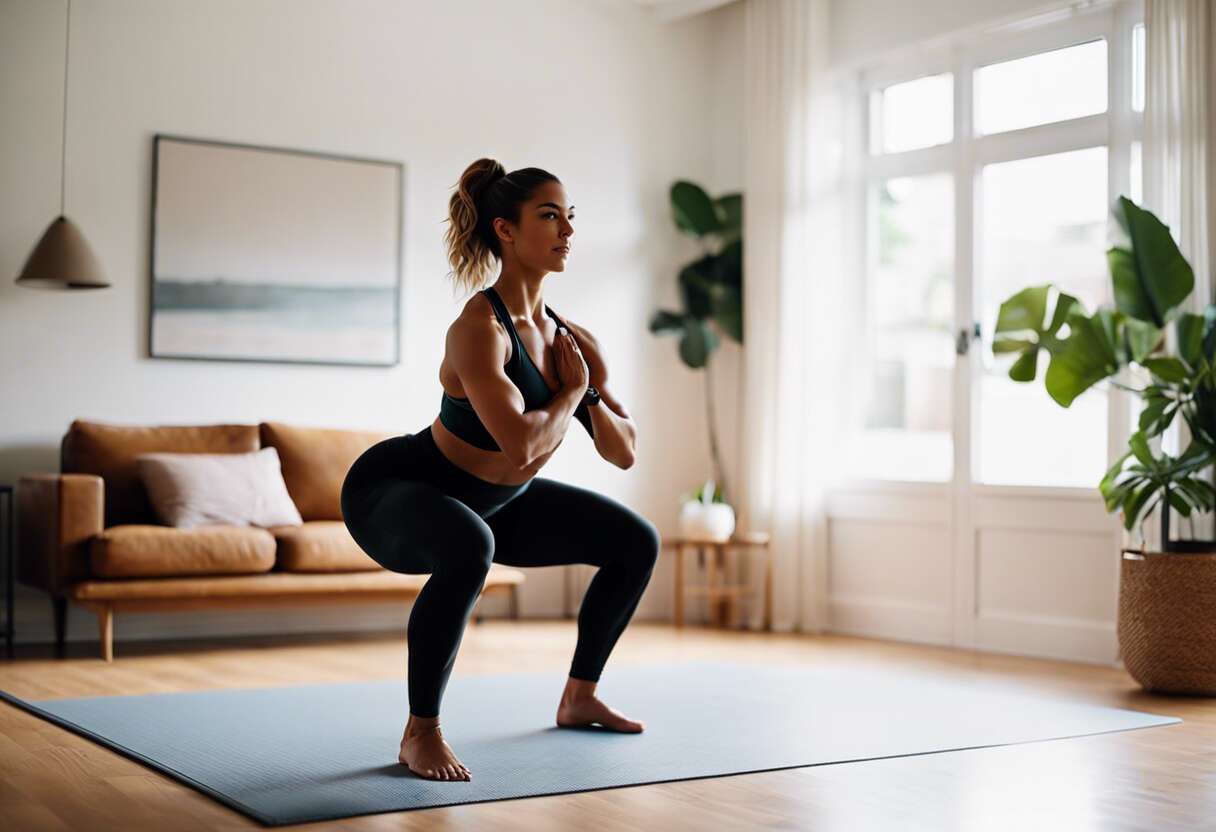 Des jambes puissantes sans équipement, c'est possible