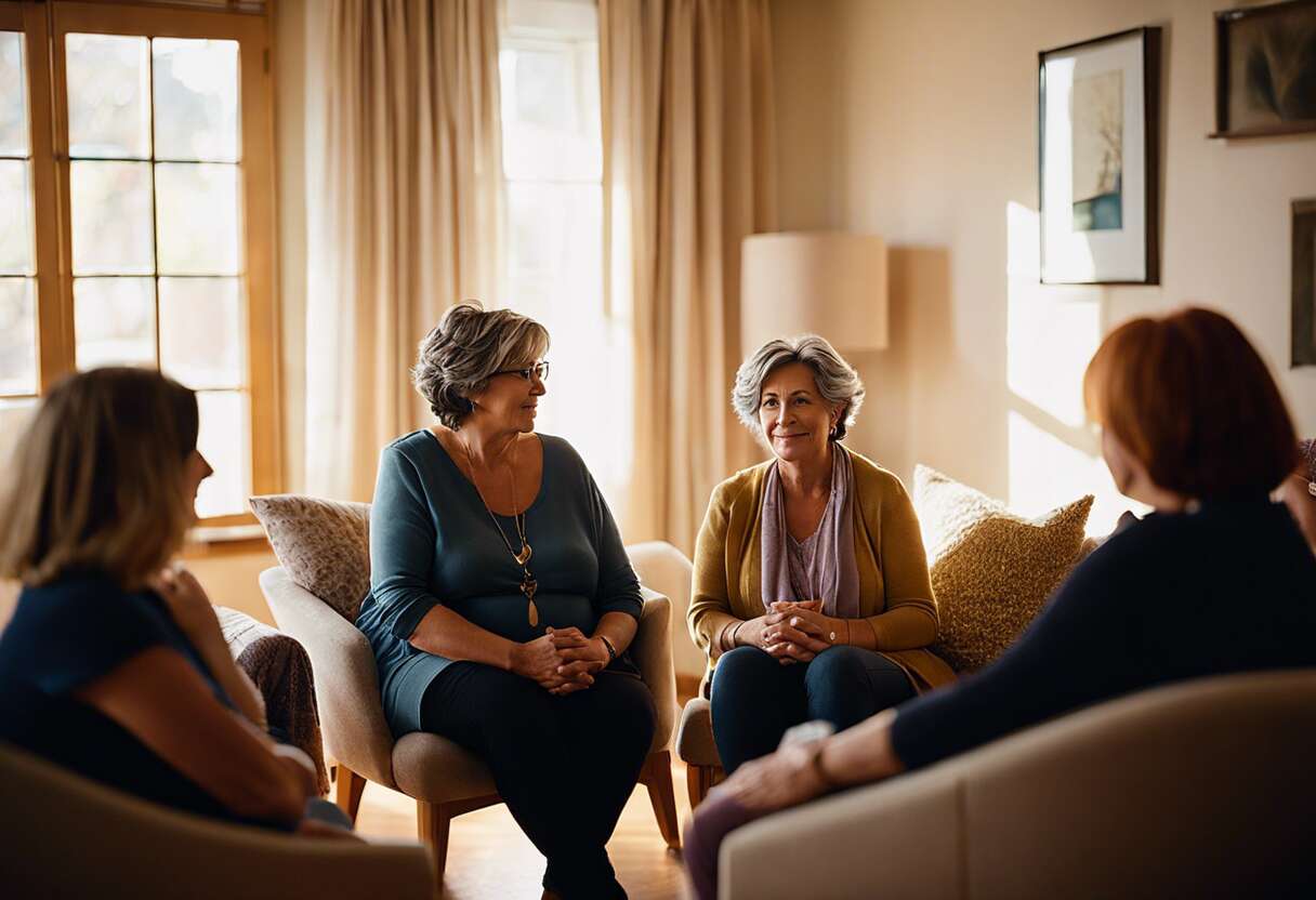 Soutien psychologique et réseau social : ne pas affronter seule