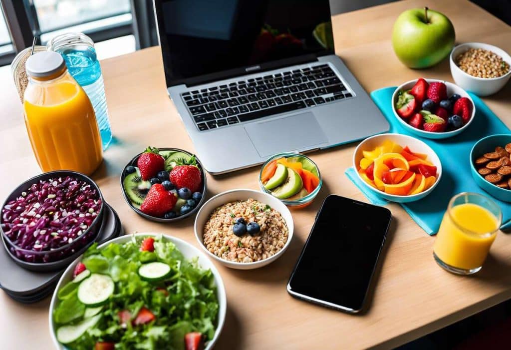 Alimentation saine au bureau : astuces et accessoires indispensables pour manger équilibré