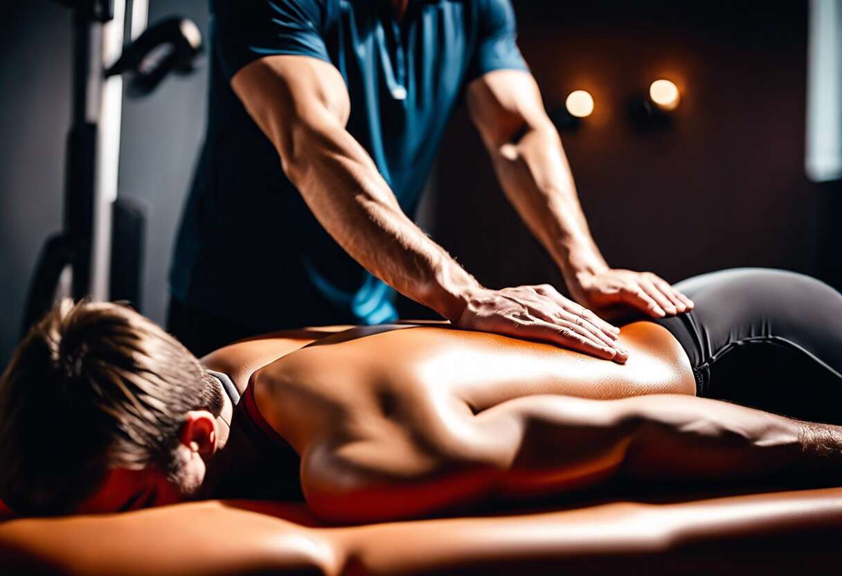 Effets des massages sur la récupération musculaire
