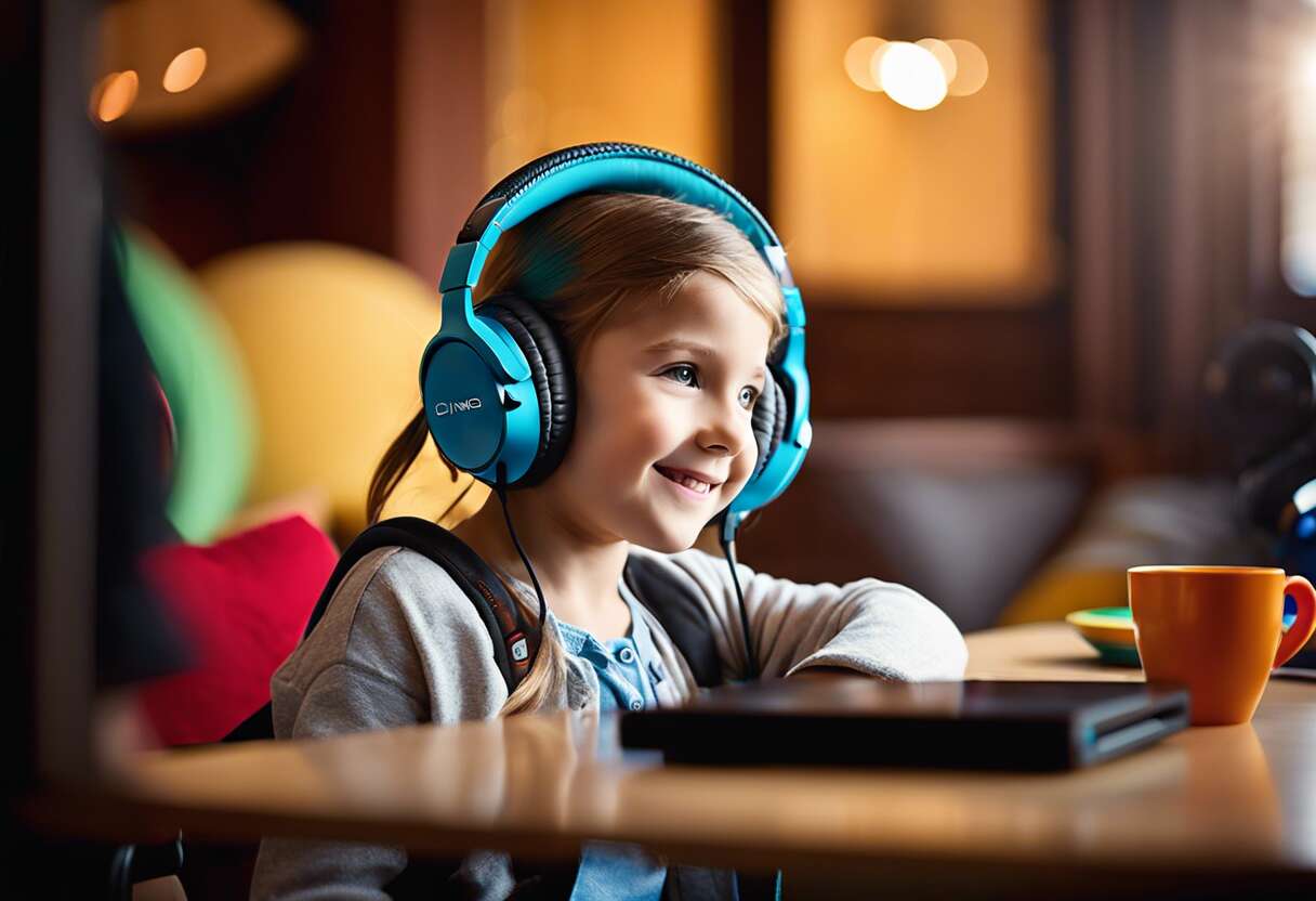 Casques anti-bruit pour enfants : autorégulation et aides à la concentration