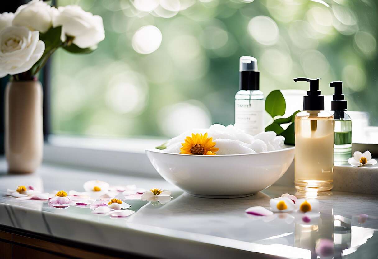 Préparer sa peau au réveil : nettoyage et tonification