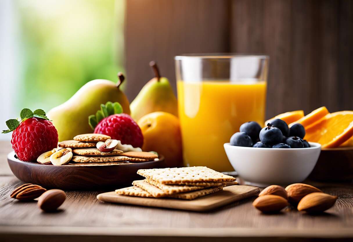 Idées de collations gourmandes et équilibrées pour futures mamans