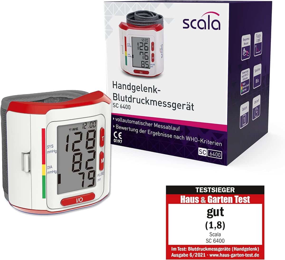 Scala SC 6400 : le tensiomètre poignet décrypté