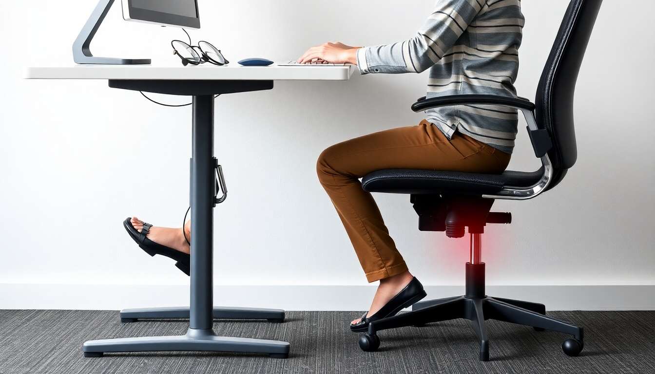 Prévenir les douleurs et améliorer la circulation sanguine avec un repose-pieds Prévenir les douleurs et améliorer la circulation sanguine avec un repose-pieds