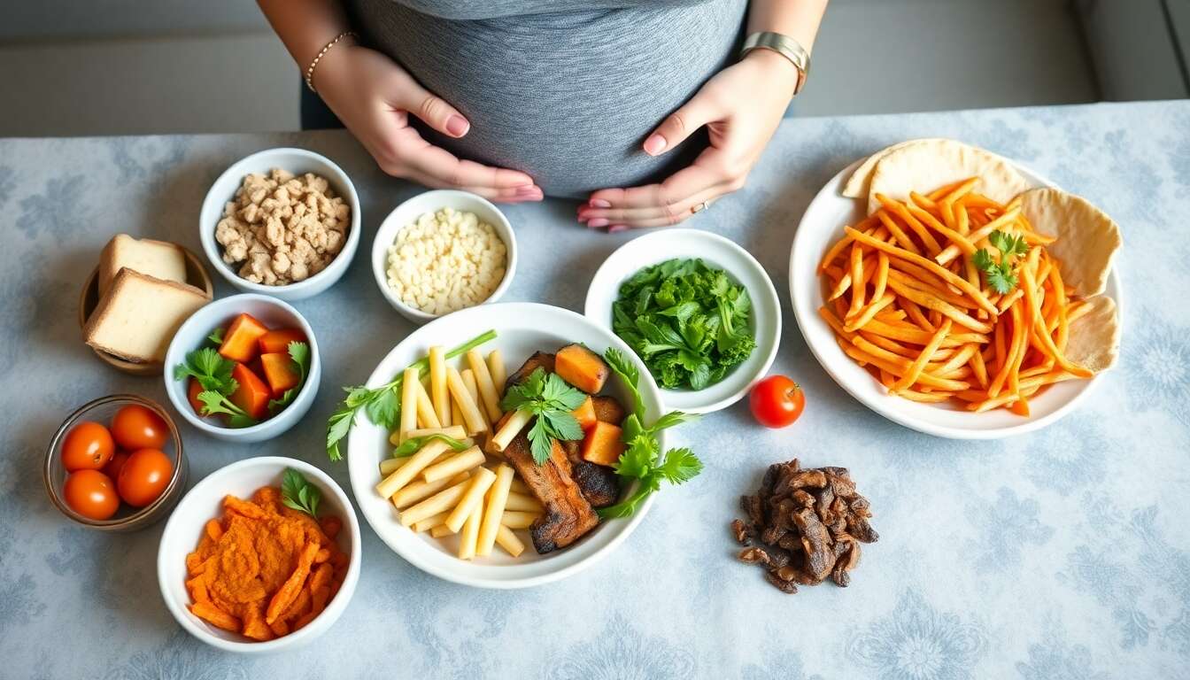 Régimes spéciaux : adapter son alimentation végétarienne ou végane enceinte