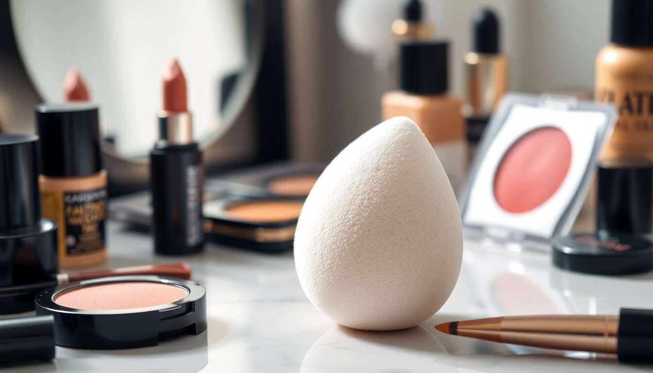Éponge à maquillage : techniques d'utilisation pour un teint parfait