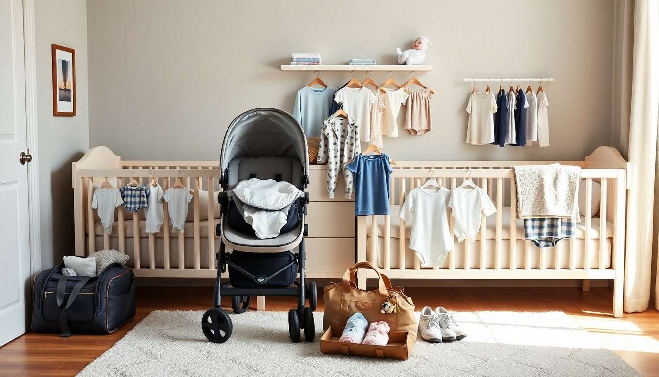 Accueillir des jumeaux : anticiper pour l'équipement nécessaire Accueillir des jumeaux : anticiper pour l'équipement nécessaire