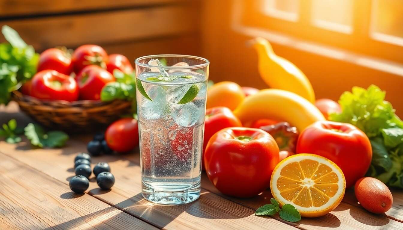 Hydratation et santé : importance de l'eau dans une alimentation équilibrée