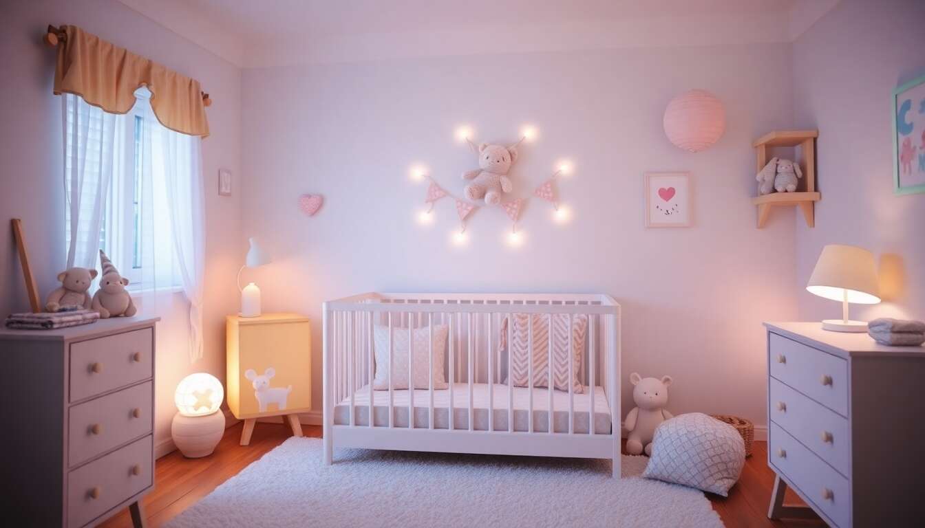Sécurité et confort : l'importance de la veilleuse dans le sommeil de bébé
