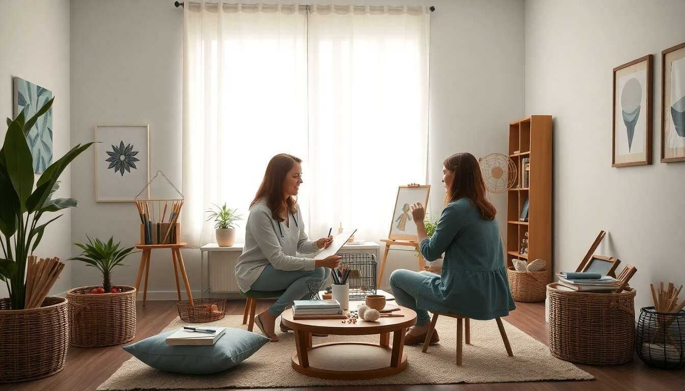 L'art-thérapie : une voie créative vers la détente mentale L'art-thérapie : une voie créative vers la détente mentale