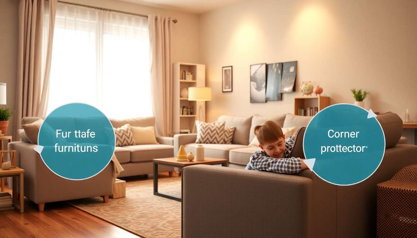 Importance des protège-coins pour la sécurité des enfants