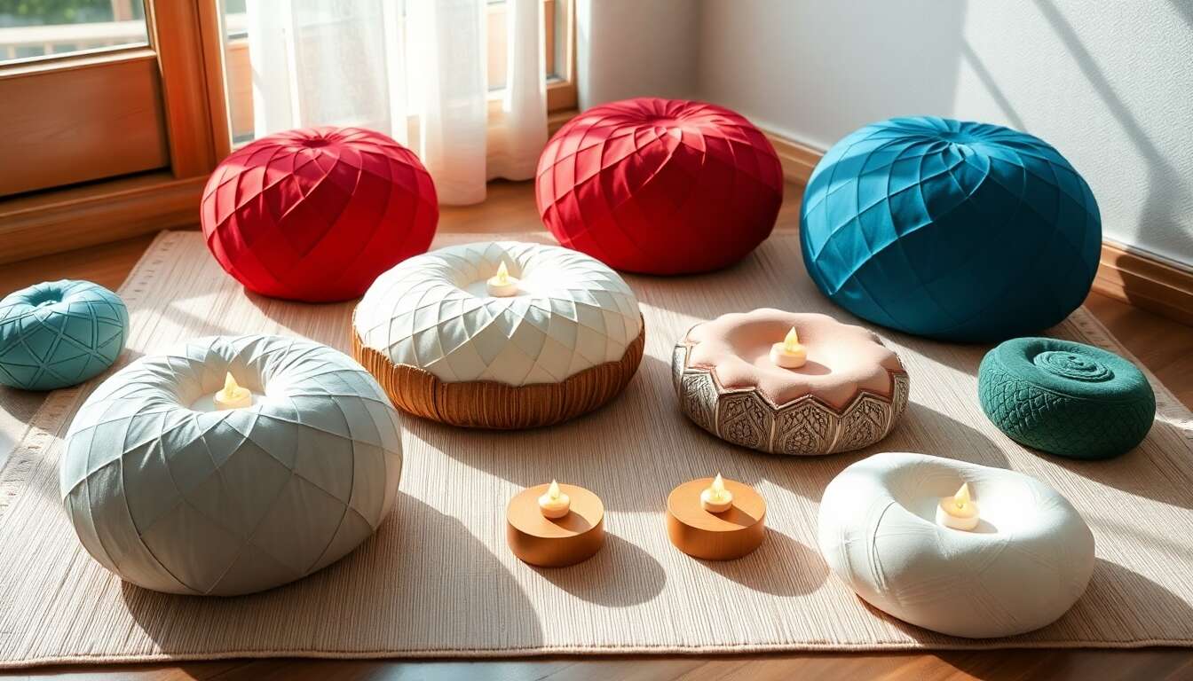 Les différents types de zafu : formes et utilisations