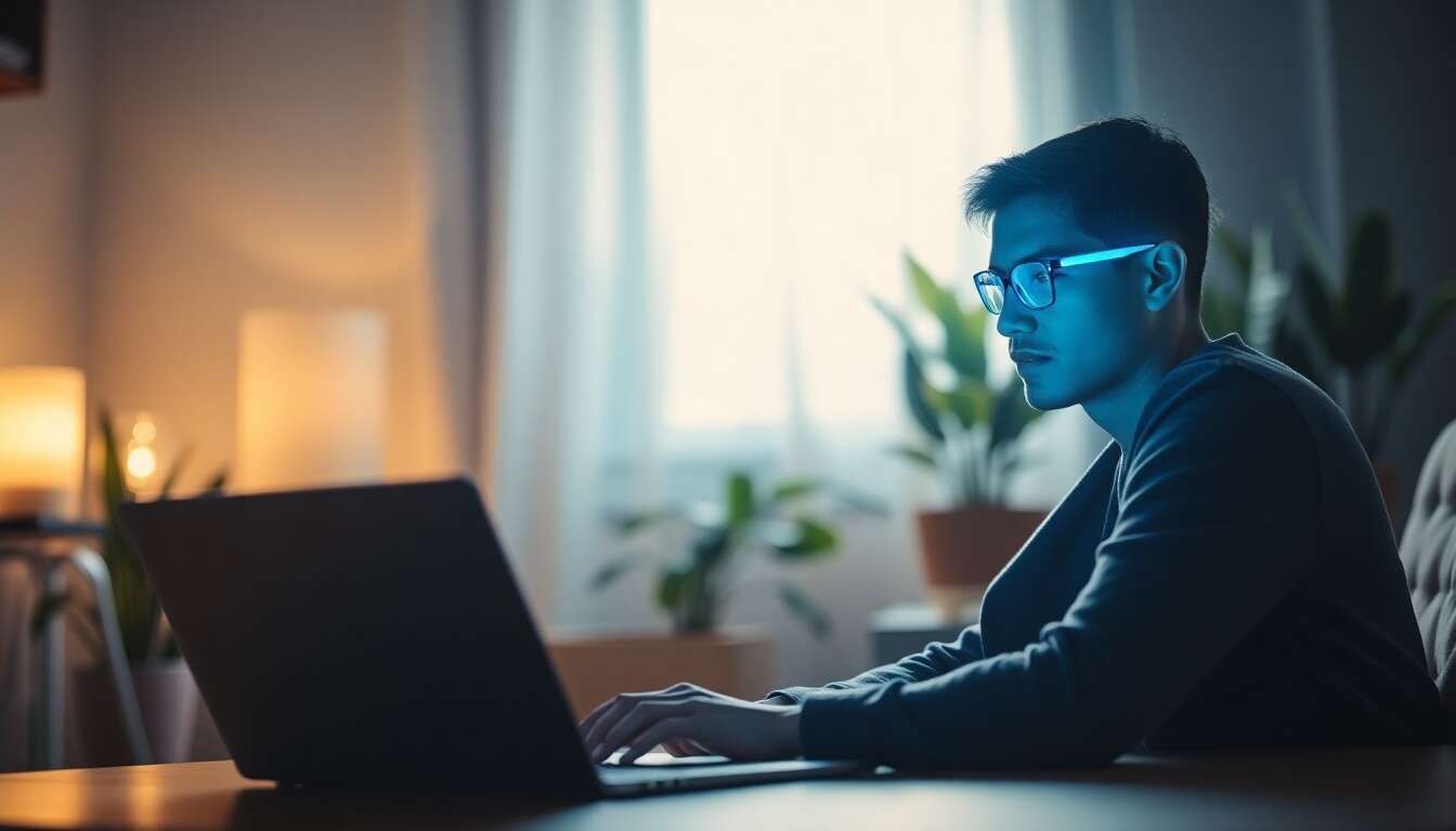 Filtres à lumière bleue pour écrans : protégez vos yeux efficacement