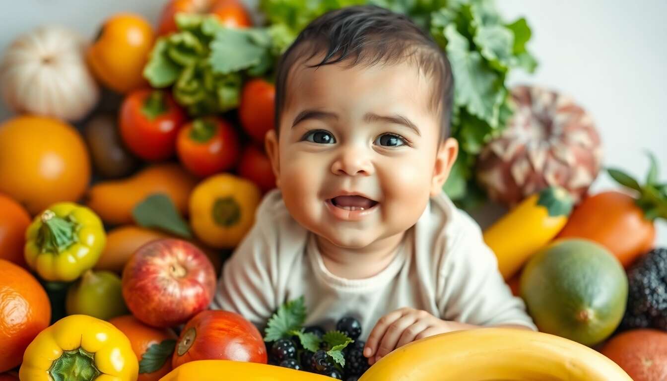 Vitamines nécessaires dans l'alimentation d'un nourrisson