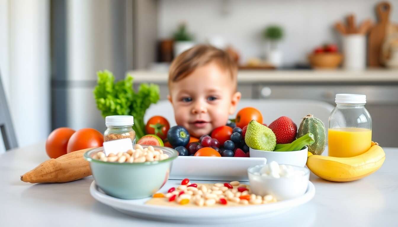 Les vitamines essentielles pour le développement de bébé