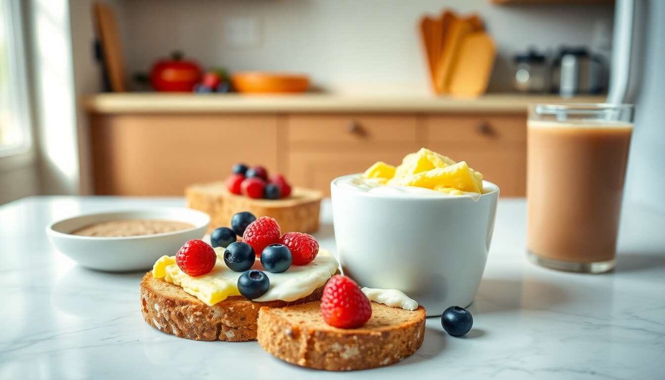 Petit-déjeuner protéiné : meilleures options pour démarrer la journée