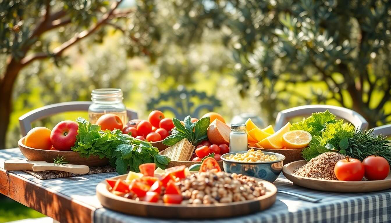 L'alimentation méditerranéenne : une source d'antioxydants bénéfique