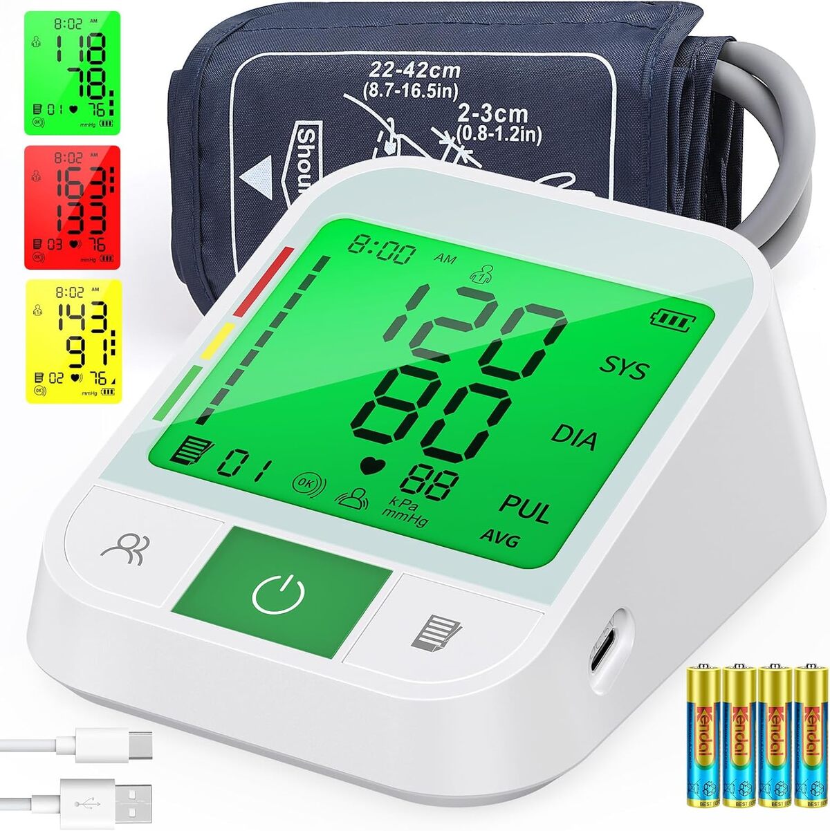 Test KKmier Tensiomètre : précision et Confort pour le Bras