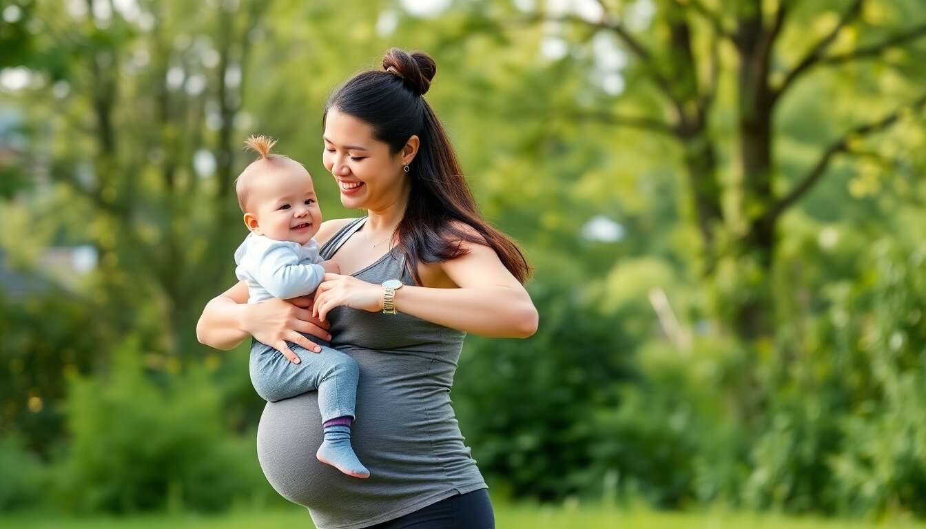 Retrouver sa silhouette après bébé : plan d'action en douceur