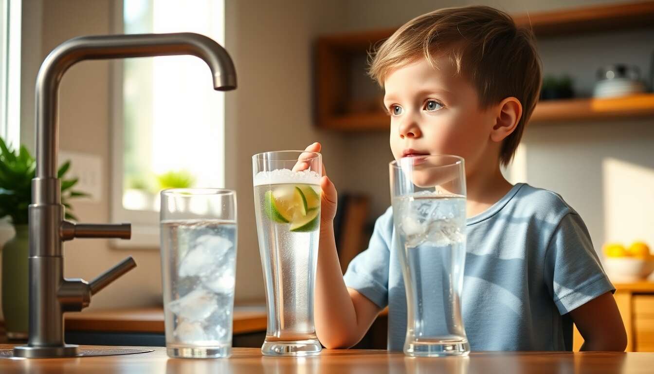 L'eau minérale : quels bénéfices pour l'enfant ?