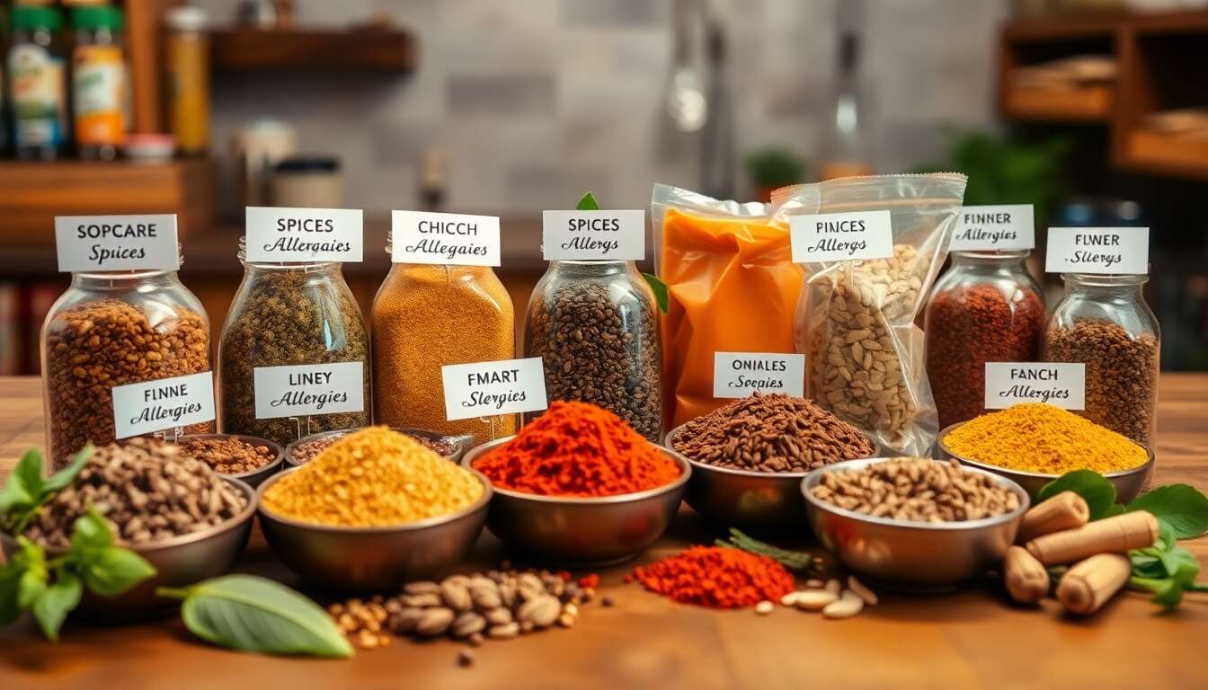 Épices et allergies : quelles sont celles à risque ?