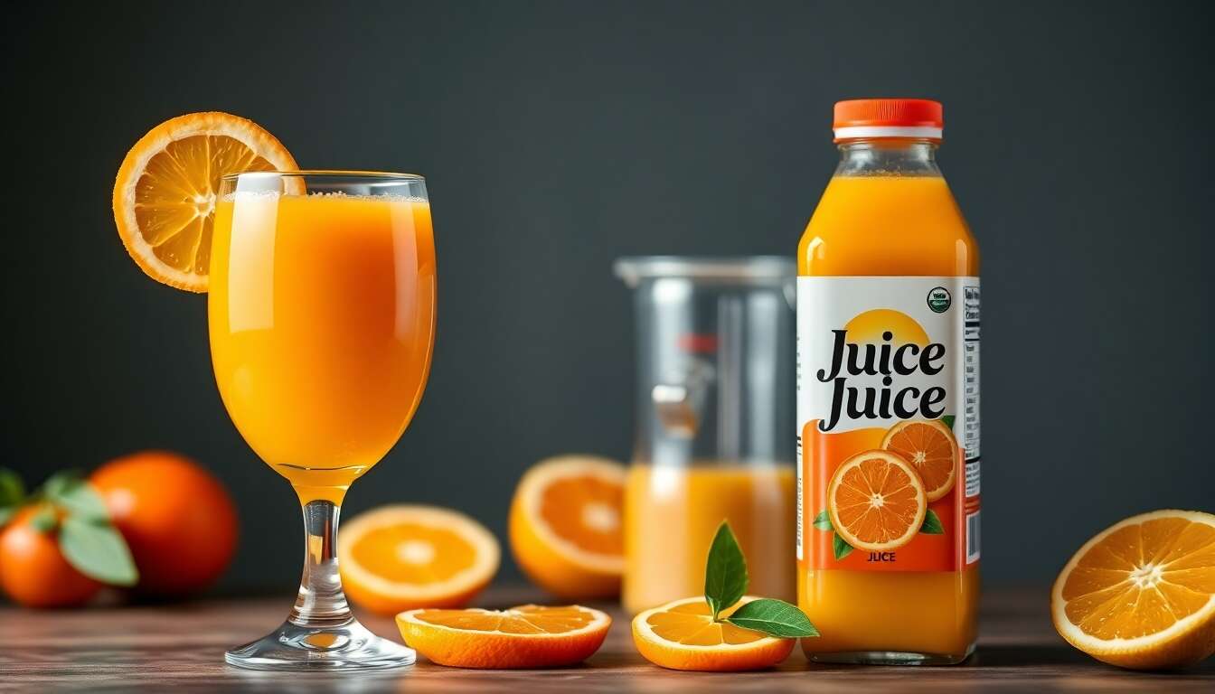 Analyse des différences nutritionnelles entre jus frais et jus du commerce
