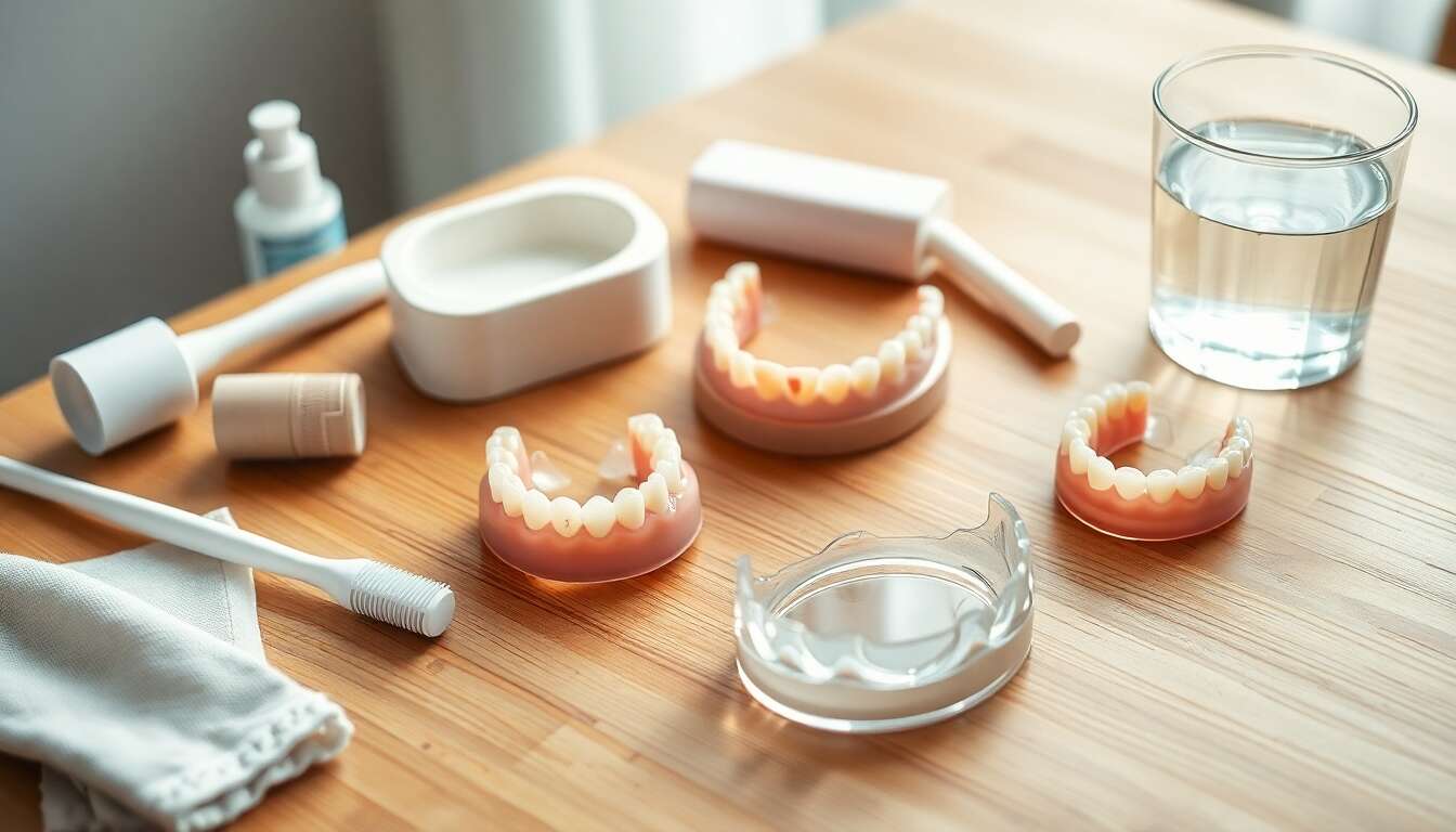 Entretien et nettoyage de la prothèse amovible Entretien et nettoyage de la prothèse amovible