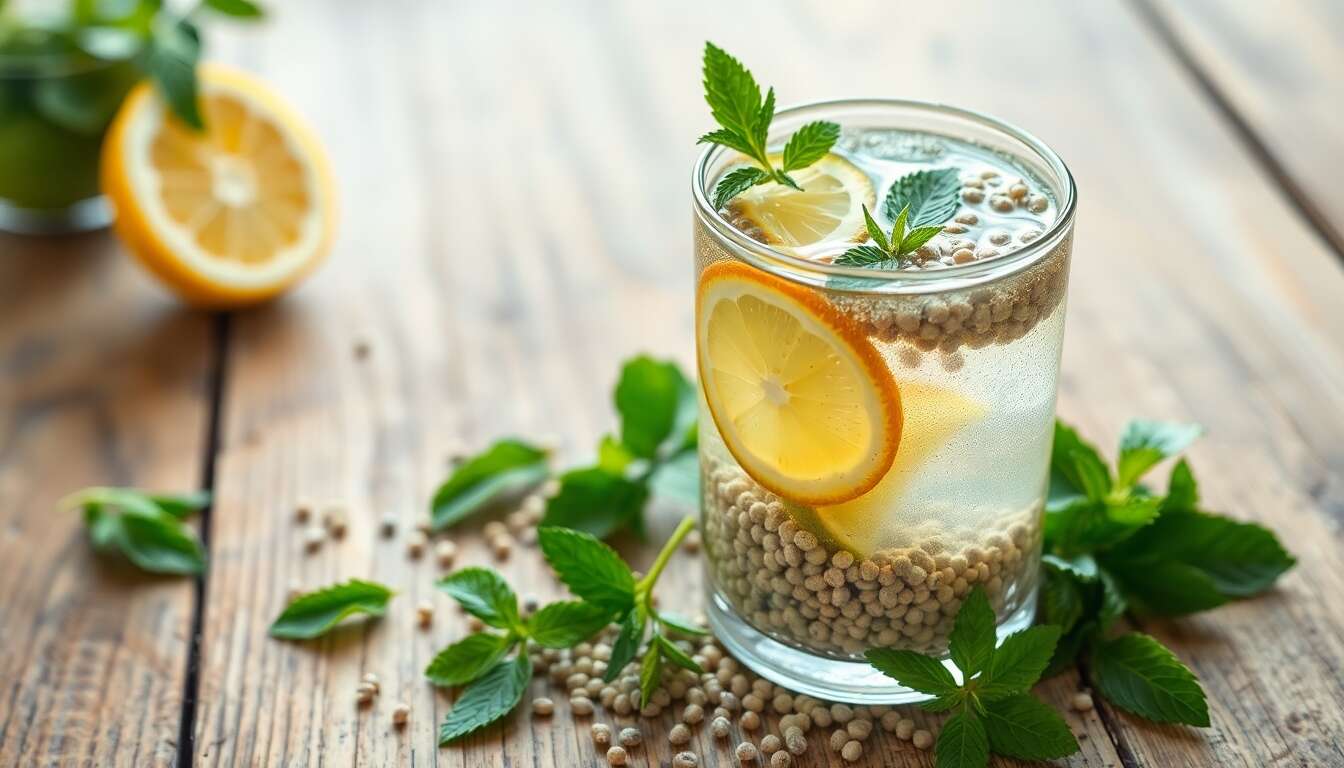 Utiliser les graines de chia dans vos boissons detox
