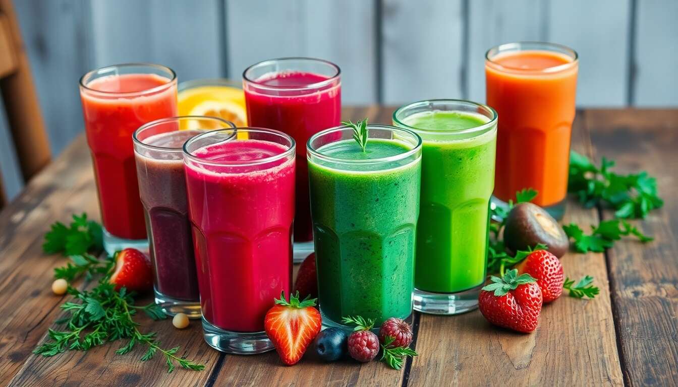 Ingrédients essentiels pour un smoothie detox efficace