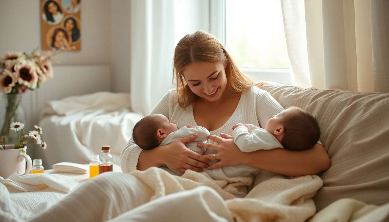 Les bienfaits du massage post-naissance
