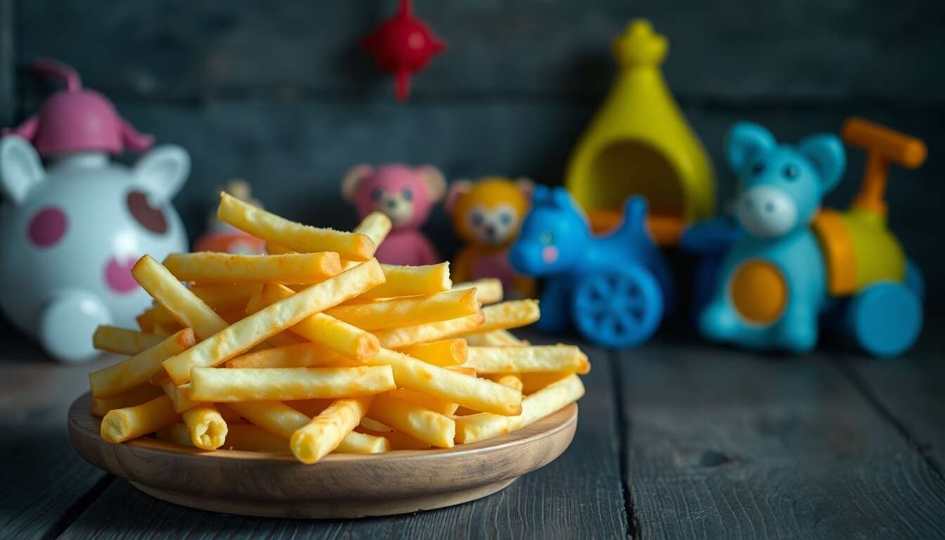 Chips et frites : aliments trop gras